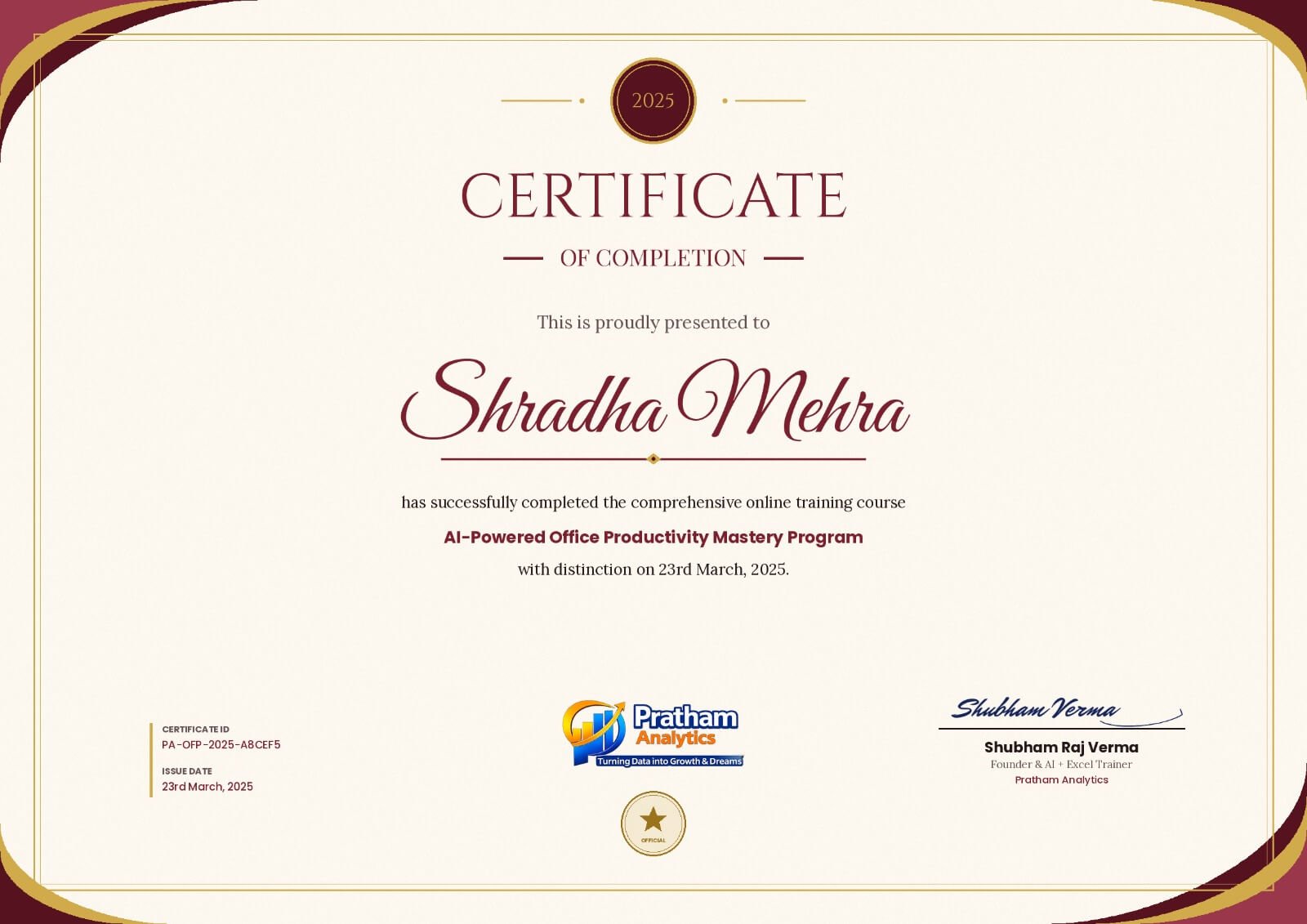 Cert 2