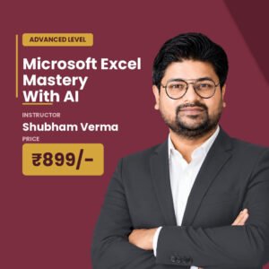 Microsoft Excel Mastery Course with AI